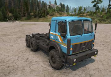 Текстура для МАЗ-6317версия 1.2 для Spintires: MudRunner (v12.10.20)