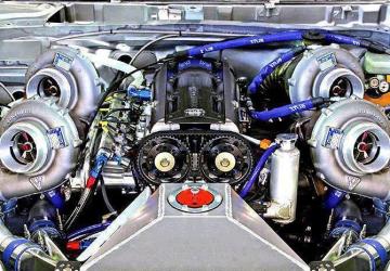 Мощные двигателиверсия 1.0 для SnowRunner