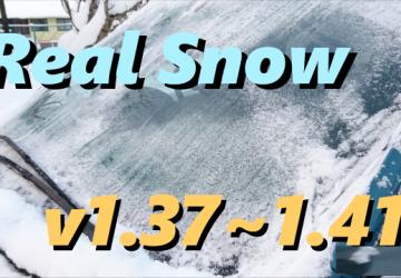 Реалистичный снегверсия 2.2.1 для Euro Truck Simulator 2 (v1.45.x, - 1.49.x)