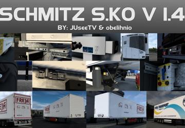Schmitz S.KO Reconstructedверсия 1.9.1 для Euro Truck Simulator 2 (v1.49.x)