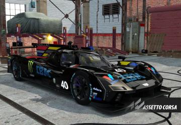 Custom skin for Cadillac VSerieверсия 0.9 для Assetto Corsa
