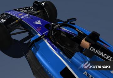 Atlassian Williams 2025 Concept | VRC Formula Alpha 2024v1.0 для Assetto Corsa