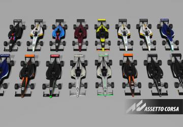 2025 Formula Winter Series skins for Formula RSS 4 2024v0.2 для Assetto Corsa