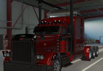 Peterbilt 389 Custom cabin cutверсия 1.2 для Euro Truck Simulator 2 (v1.48.x)