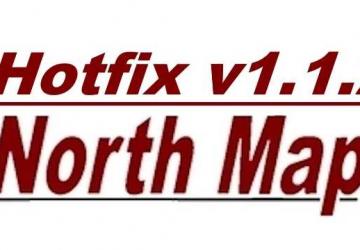 Hotfix for North Mapверсия 1.1.3 для Euro Truck Simulator 2 (v1.49.x)