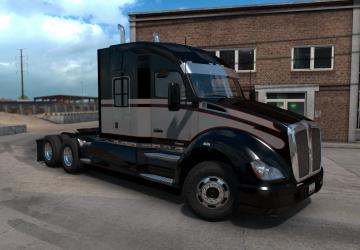 Скин «Ol’ Classic» для Kenworth T680версия 1.0 для American Truck Simulator (v1.33.x, 1.34.x)