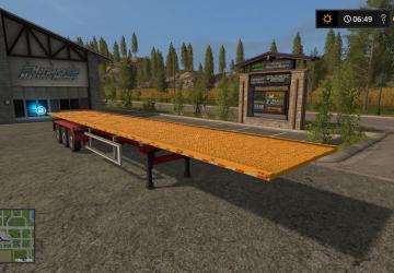 Bridge Trailerверсия 1.0.0.1 для Farming Simulator 2017 (v1.5.x)