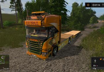Scania Lupalверсия 1.0.0.2 для Farming Simulator 2017 (v1.5.3.1)