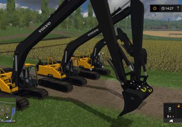 Volvo EC300Eверсия 2.1 для Farming Simulator 2017 (v1.5.x)