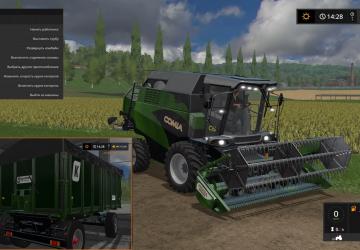 Sampo Rosenlew C6 и HKD 302 пакверсия 1.0.0.0 для Farming Simulator 2017 (v1.5.x)