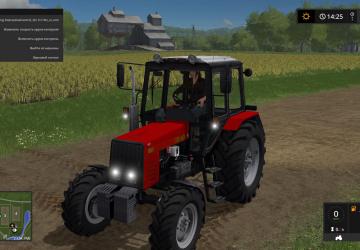 МТЗ-820 «Беларус» красныйверсия 2.0 для Farming Simulator 2017 (v1.5.x)