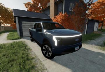 Ford F-150 Lightningверсия 1.0.0.0 для Farming Simulator 2022
