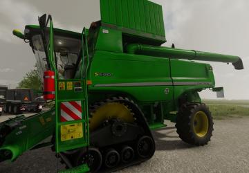 John Deere S690i & 9880i STS EU Grey Edition Camsov2.1.0.0 для Farming Simulator 2022