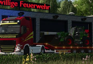 Fliegl Lowloader Packверсия 1.0.0.0 для Farming Simulator 2025