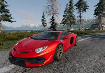 Lamborghini Aventadorверсия 1.0 для BeamNG.drive (v0.26.x)