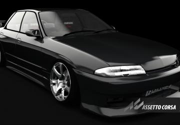 Nissan Skyline HCR32 trvblверсия 1.0 для Assetto Corsa