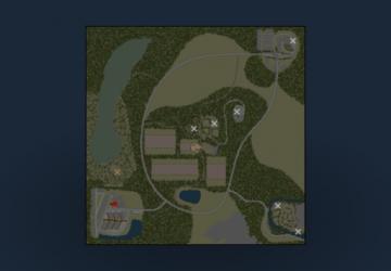 Карта «На 2 хутора»версия 1.7 для Spintires: MudRunner (v10.06.19)