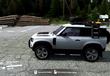 Land Rover Defenderверсия 2.0 для Spintires: MudRunner (v07.08.19)