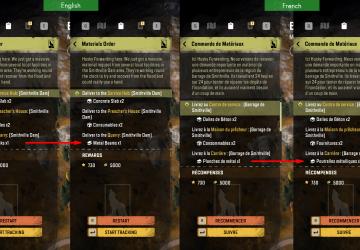 Translation Fixверсия 1.1 для SnowRunner