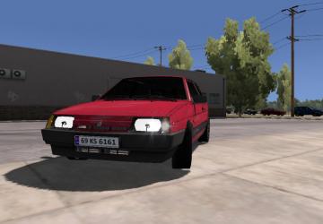 LADA Samara 2108версия 1.0 для American Truck Simulator (v1.33.x, 1.34.x)
