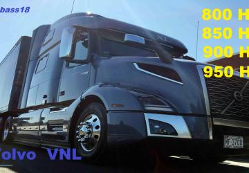 Новые двигатели для Volvo VNL от SCSверсия 1.0 для American Truck Simulator (v1.32.x, - 1.34.x)