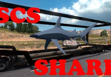 SCS Shark ’Aquarium’ Special Transportверсия 1.0 для American Truck Simulator (v1.33.x, 1.34.x)