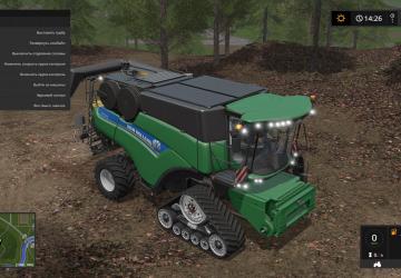 New Holland CR 10.90 Greenверсия 1.0 для Farming Simulator 2017 (v1.5.3)