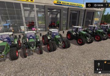 Fendt Vario 300/700/900версия 1.0.0.7 для Farming Simulator 2017 (v1.5.3.1)