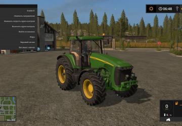 John Deere 8020 Seriesверсия 4.0 final для Farming Simulator 2017 (v1.5.3)