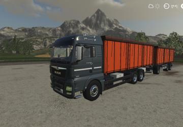 Man Зерновоз - Переделкаверсия 0.5 для Farming Simulator 2019 (v1.7.1.0)