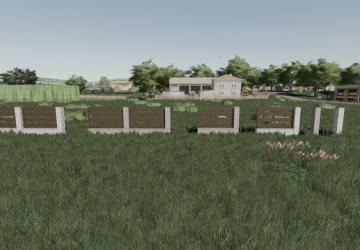 Pack Of Modern Fenceверсия 1.0.0.0 для Farming Simulator 2019