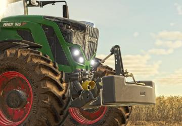 Fendt Weight 1250-2500kgверсия 1.1.0.0 для Farming Simulator 2019