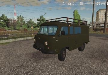 УАЗ 3741 Ремонтный - Передекаверсия 0.5 для Farming Simulator 2019 (v1.7.1.0)