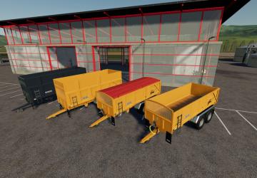 Richard Western Suffolk 18t Trailerверсия 1.0.0.0 для Farming Simulator 2019 (v1.7.1.0)