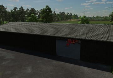 Modern Wooden Barnверсия 1.0.0.0 для Farming Simulator 2022