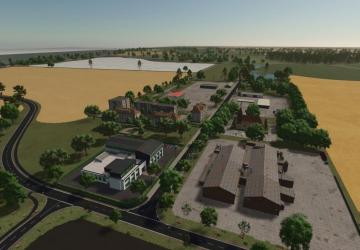 Карта «Am Nord-Ostsee-Kanal 4x»версия BETA 8 для Farming Simulator 2025