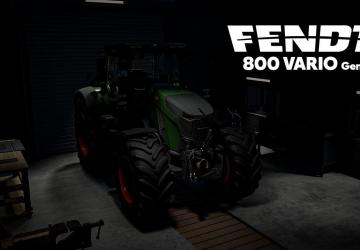 Fendt 800 Vario Gen5версия 1.0.0.0 для Farming Simulator 2025