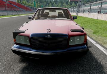 Mercedes-Benz S-Class W126версия 1.0 для BeamNG.drive