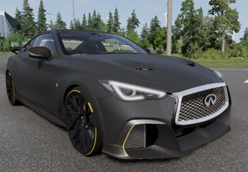 Infiniti Q60 Project Black S 2018версия 1.0 для BeamNG.drive
