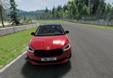 Škoda Fabia MK4 2022версия 1.0 для BeamNG.drive