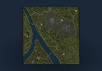 Карта «Тайга»версия 1 для Spintires: MudRunner (v12.10.20)