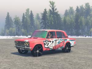 Ваз-2103 Дрифт корчверсия 0.1 для SpinTires (v03.03.16)