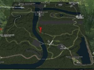 Карта «Бригада УХ 4»версия 1.0 для SpinTires (v03.03.16)