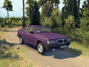 Газ-3110 «Волга» (баклажан)версия 1.0 для SpinTires (v03.03.16)