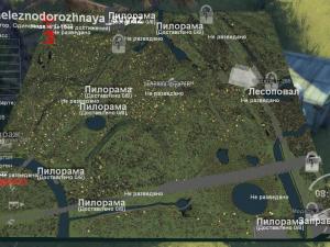 Карта «Железнодорожная сеть»версия 1.0 для SpinTires (v03.03.16)