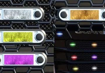 Boreman LED Marker Lights Packверсия 1.0 для Euro Truck Simulator 2 (v1.48.x)