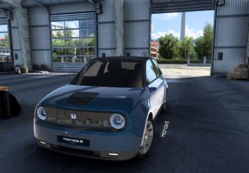Honda E 2021версия 2.0 для Euro Truck Simulator 2 (v1.48.x)