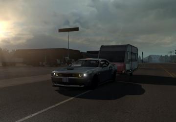 Dodge Challenger SRTверсия 1.0 для American Truck Simulator (v1.32.x, - 1.36.x)