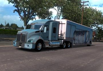 Beverage Trailer Ownableверсия 1.0 для American Truck Simulator (v1.32.x, - 1.34.x)