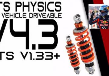 Truck Physics Modsверсия 4.3 для American Truck Simulator (v1.33.x)